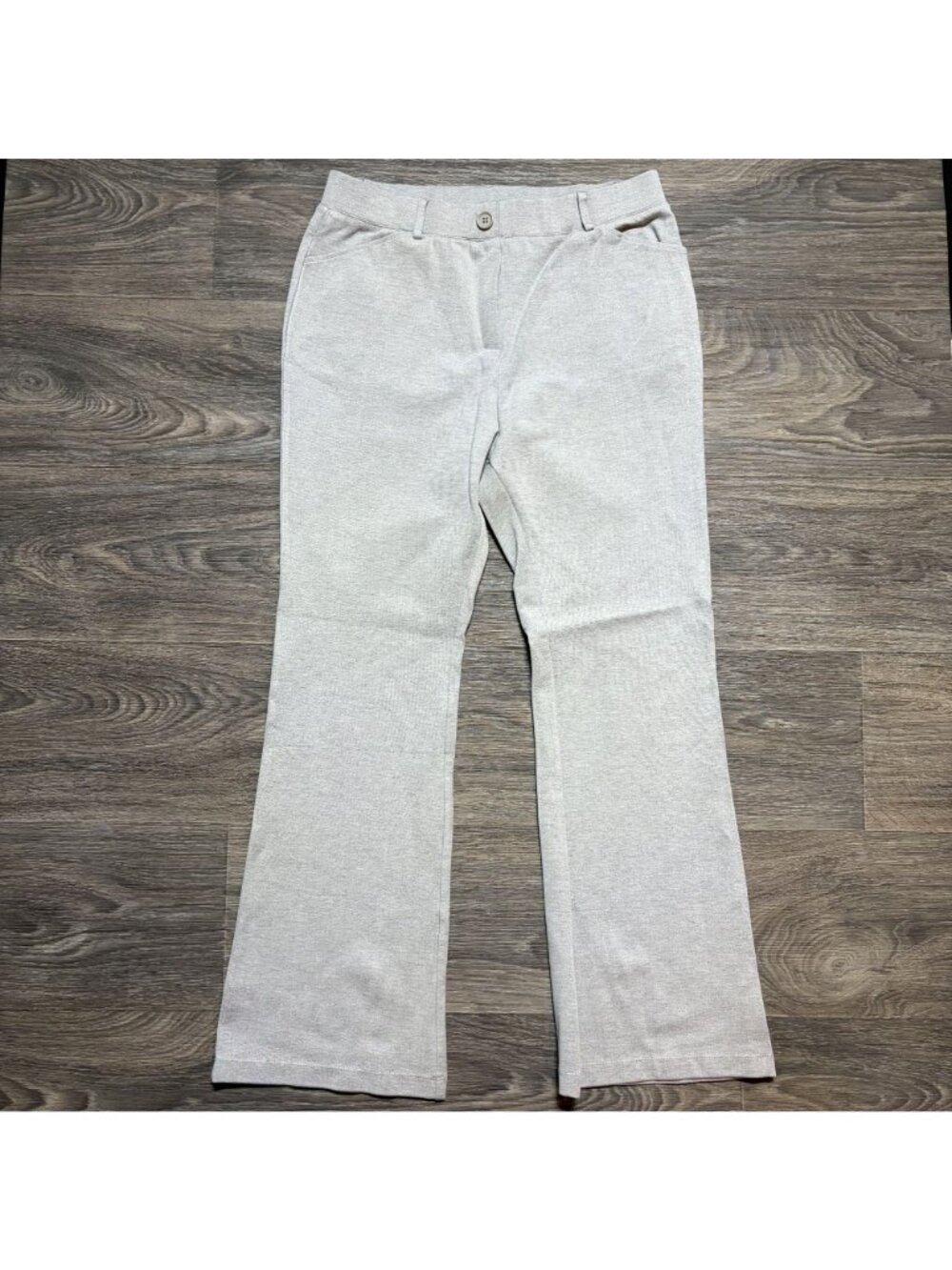 WILLIT Bootcut Yoga Dress Pants Large Petite 28" Slacks Stretch Office Casual - Picture 3 of 14